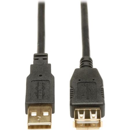 Tripp Lite U024-010 USB-kabel 3,05 m 2.0 USB A Zwart