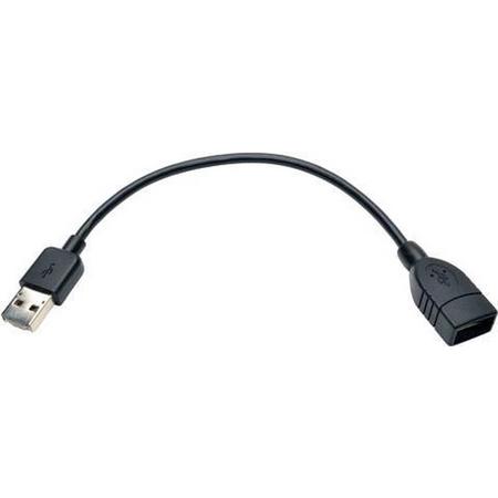 Tripp Lite U052-06N-OTG-AM USB-kabel 0,15 m 2.0 USB A USB A/Micro-USB B Zwart