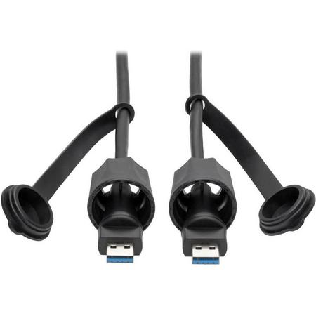 Tripp Lite U325-006-IND USB-kabel 1,83 m 2.0/3.2 Gen 1 (3.1 Gen 1) USB A Zwart