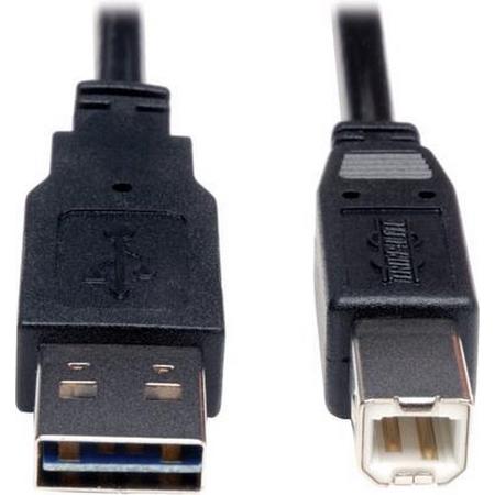 Tripp Lite UR022-003 USB-kabel 0,91 m 2.0 USB A USB B Zwart