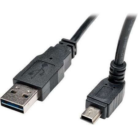 Tripp Lite UR030-003-UPB USB-kabel 0,91 m USB A Mini-USB B Zwart