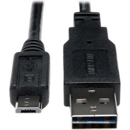 Tripp Lite UR050-006 USB-kabel 1,83 m USB A Micro-USB B Zwart
