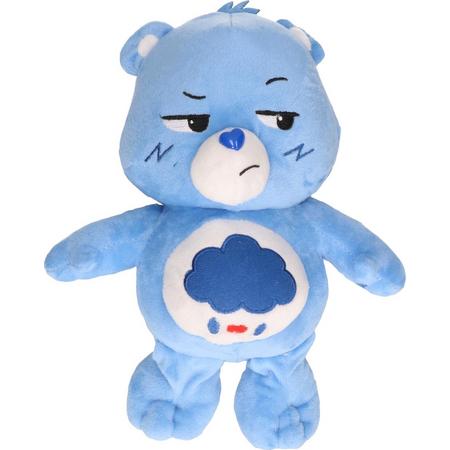 Troetelbeertjes pluche knuffel blauw 28 cm - Cartoon knuffels - Troetelberen