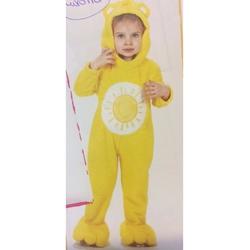 Troetelberen kostuum geel voor kinderen 98-104 (2-3 jaar)
