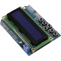 TRU COMPONENTS Displaymodule 5.6 cm (2.22 inch) 16 x 2 Pixel Geschikt voor serie: Arduino Met achtergrondverlichting