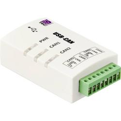 TRU COMPONENTS TC-9474804 CAN omzetter USB, CAN-Bus, Sub-D9 niet galvanisch gescheiden 5 V/DC 1 stuk(s)