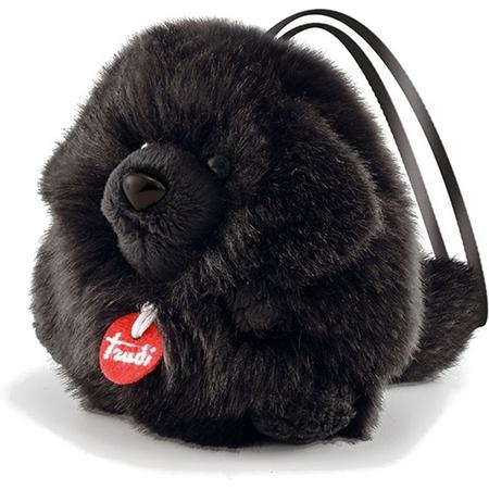 Trudi Knuffel Hond Zwart 11 Cm
