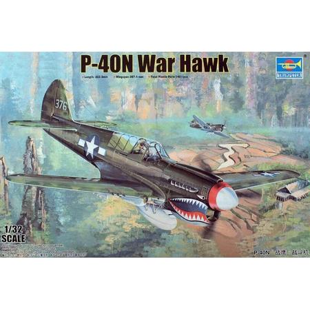 1:32 Trumpeter 02211 P-40M War Hawk Plastic kit