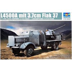 1:35 Trumpeter 09593 L4500A Truck mit 3.7cm Flak 37 Plastic kit