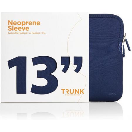 Trunk 13 inch Macbook Pro Sleeve Navy