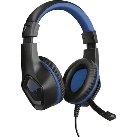 GXT 404B Rana - Gaming Headset - PS4 - Zwart/Blauw