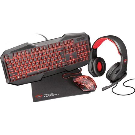 Trust GXT 788 4-in-1 Gaming Bundle for pc and laptop