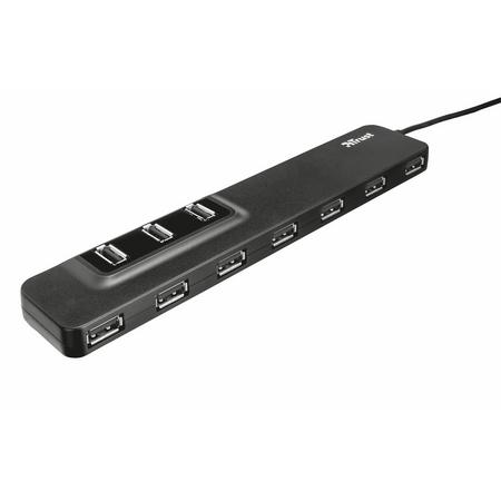 Trust Oila - 10 Poorts USB 2.0 Hub