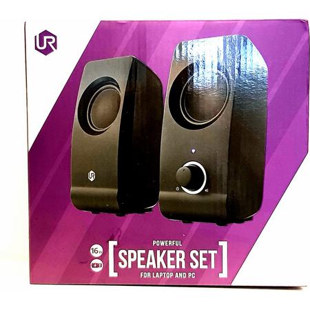 Trust Urban powerful Speakerset For Laptop and PC. Black.