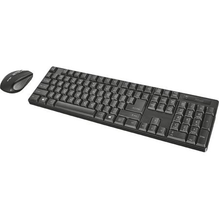 Trust XIMO toetsenbord RF Wireless Portugees Black PORTUGESE LAY-OUT(QWERTY)