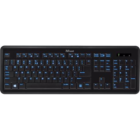 Trust eLight LED Illuminated Keyboard - AZERTY toetsenbord