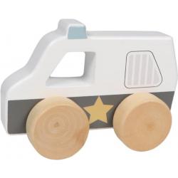 ✅  Tryco - Houten Speelgoed Auto - Politie wagen