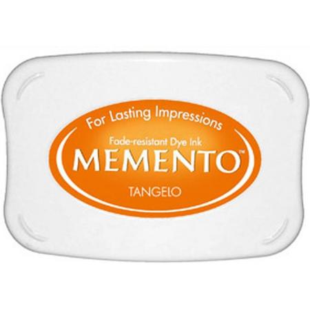 ME-200 Memento stempelinkt stempelkussen groot Inkpad Tangelo oranje