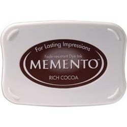 ME-800 Memento stempelinkt stempelkussen groot Tsukineko Rich Cocoa bruin