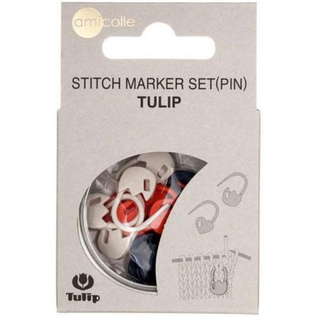 Tulip stitch markers set