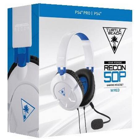 Turtle Beach Ear Force Recon 50P Gaming Headset (Wit) PS4