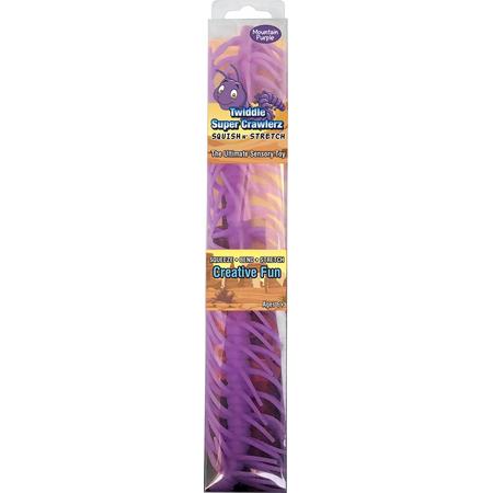 Twiddle Super Crawlerz - Squish n Stretch - Mountain Purple - Fidget Toy