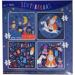 Puzzel - Sinterklaas - 4 Puzzels - 4, 6, 9 & 12st.