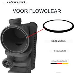 ULROAD Reserveonderdeel afdichting geschikt voor Bestway P6563ASS16 P6563 pomp zandfilterinstallatie model 58497 3785lt 5600lt Flowclear filterpomp