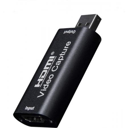 URGOODS® HDMI Capture Card - HDMI naar USB - Video Capture - Record direct met Gamen, Streamen, Video Bellen en Live Casts
