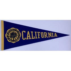 Californie University - University of California - Cali Uni - UCB - NCAA - Vaantje - American Football - Sportvaantje - Wimpel - Vlag - Pennant - Universiteit - Ivy League amerika - 31 x 72 cm - Cadeau sport - Cadeau uni - UCB vintage vaantje
