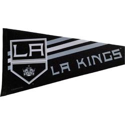 USArticlesEU - Los Angeles Kings - LA - NHL - Vaantje - Ijshockey - Hockey - Ice Hockey -  Sportvaantje - Pennant - Wimpel - Vlag - Zwart/Wit/Grijs - 31 x 72 cm