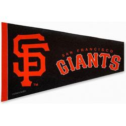 USArticlesEU - San Francisco Giants - SF - MLB - Vaantje - Baseball - Honkbal -  Sportvaantje - Pennant - Wimpel - Vlag - Oranje/Zwart - 31 x 72 cm