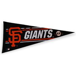 USArticlesEU - San Francisco Giants - SF - MLB - Vaantje - Baseball - Honkbal -  Sportvaantje - Pennant - Wimpel - Vlag - Oranje/Zwart/Wit - 31 x 72 cm
