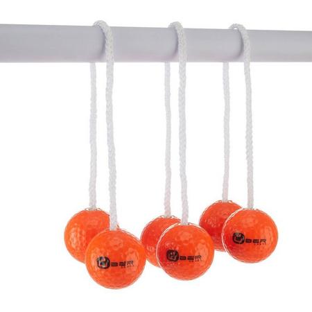 3x2 Bolas voor Laddergolf, echte golf-bolas, uniek en perfect.-Oranje