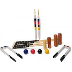 Familie Croquet set, 4-persoons-Top-Kwaliteit