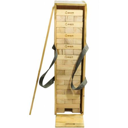 Stapeltoren Crib - tot 150 cm hoog - Luxe Kist-Indias Pine-hout