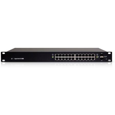 Ubiquiti Networks ES-24-500W Managed network switch L2/L3 Gigabit Ethernet (10/100/1000) Power over Ethernet (PoE) 1U Zwart netwerk-switch