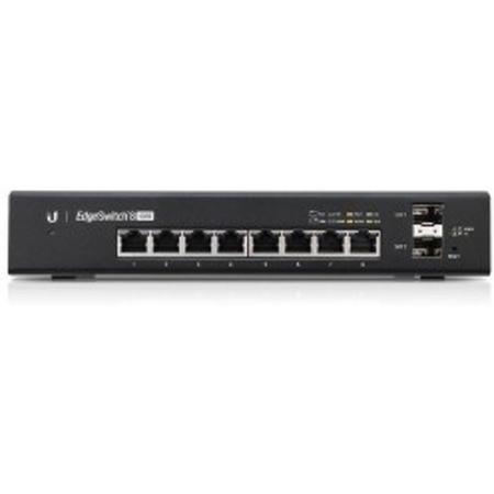 Ubiquiti Networks EdgeSwitch 8 Beheerde netwerkswitch Gigabit Ethernet (10/100/1000) Power over Ethernet (PoE) Zwart