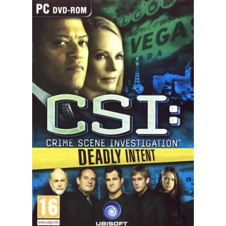 CSI: Deadly Intent - Windows