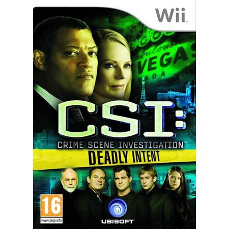CSI: Deadly Intent
