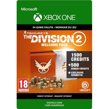 The Division 2: Welcome Pack - Xbox One Download