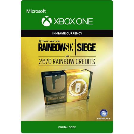 Tom Clancys Rainbow Six: Siege - 2670 Rainbow credits - Xbox One