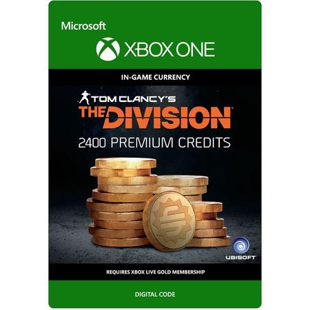 Tom Clancys The Division - Currency pack - 2.400 Premium Credits - Xbox One
