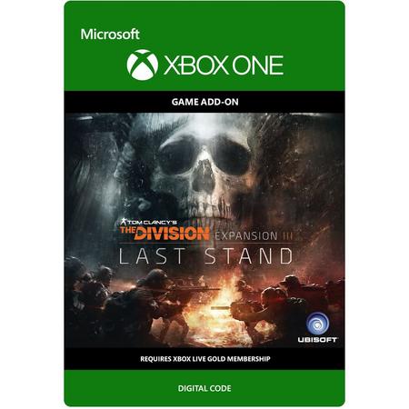 Tom Clancys The Division - Last Stand DLC - Add-On - Xbox One
