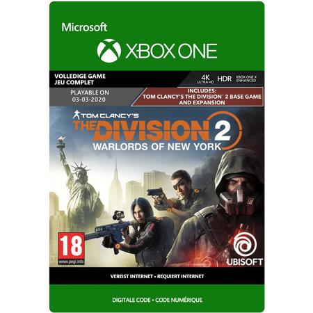 Tom Clancys The Division 2: Warlords of New York Edition - Xbox One Download