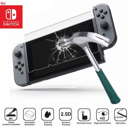 Nintendo Switch 9H Tempered Glass Screen Protector (Gehard glas)