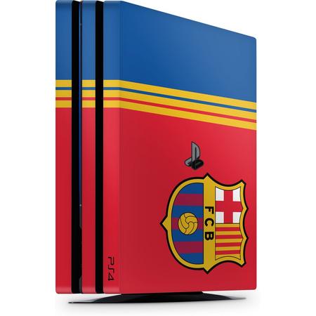 FC Barcelona Playstation 4 Pro Console Skin-PS4 Pro Sticker
