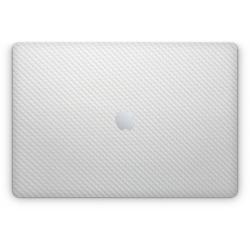 Macbook Pro 16’’ [2021 Met Apple M1 chip] Skin Carbon Wit - 3M Wrap