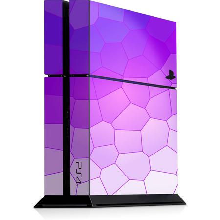 Playstation 4 Console Skin Cell Paars