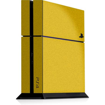 Playstation 4 Console Skin Faded Geel
